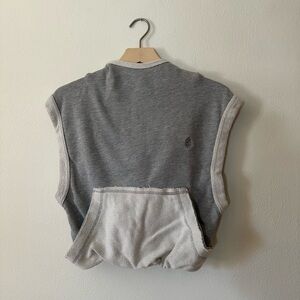 FP Movement by Free People Gray Sleeveless Sweatshirt